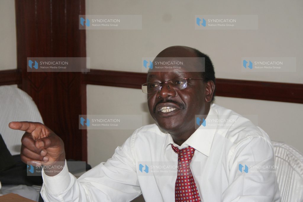 Former cabinet minister Mukhisa Kituyi