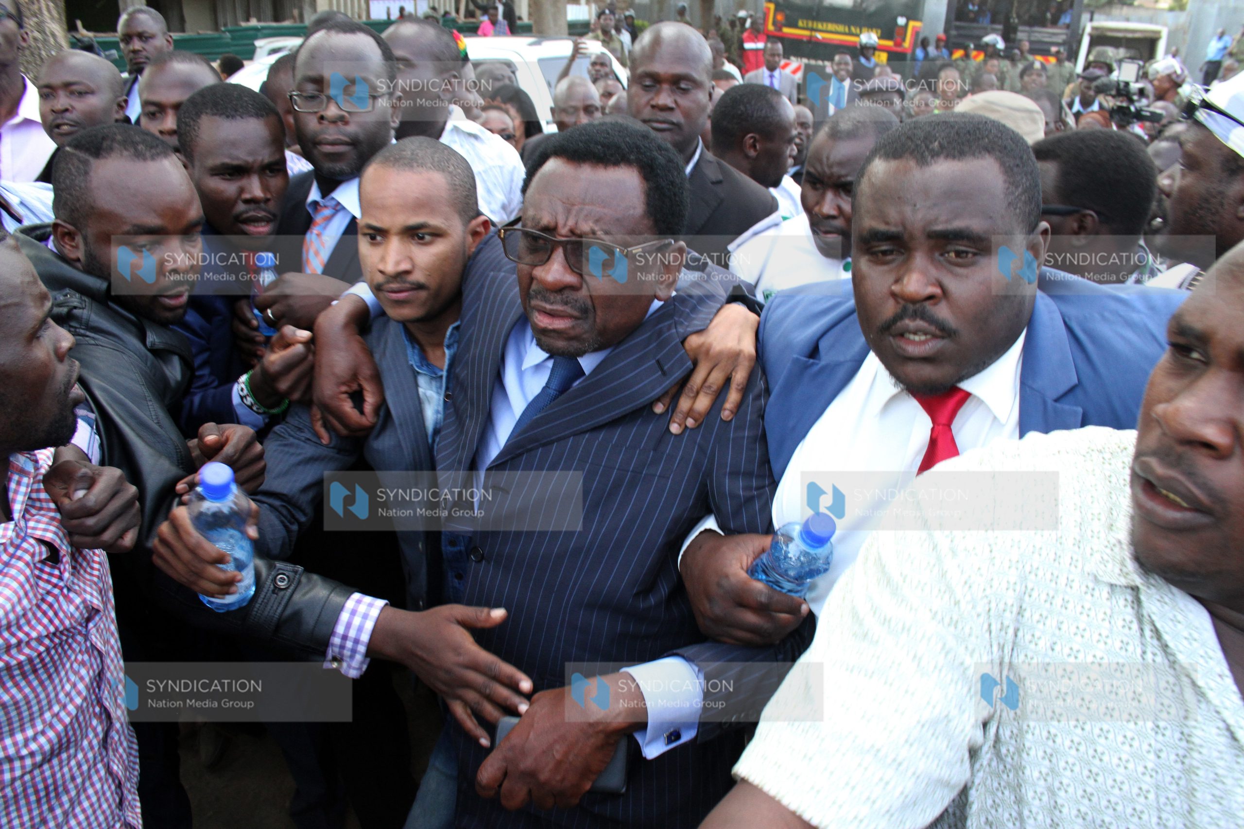 Lawyer James Orengo shields Embakasi East MP Paul Ongili