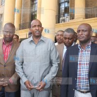 Majority leader Aden Duale, Kieni Mp Kanini Kega and Kericho Senator Charles Keter