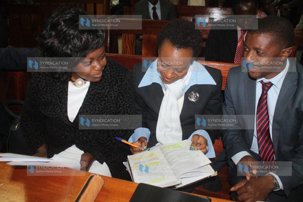 Lawyers at High Court Milimani