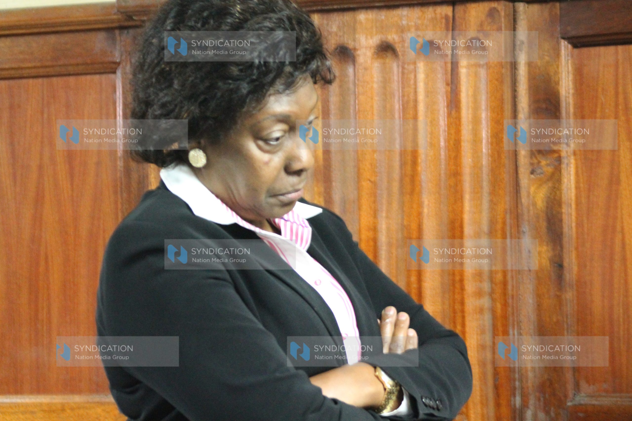Former Lands Cabinet Secretary Charity Ngilu