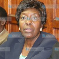 Suspended Cabinet Secretary Charity Kaluki Ngilu
