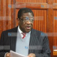 Busia Senator and former Attorney General Amos Wako