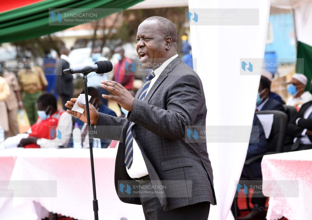 Internal Security CS Fred Matiang'i