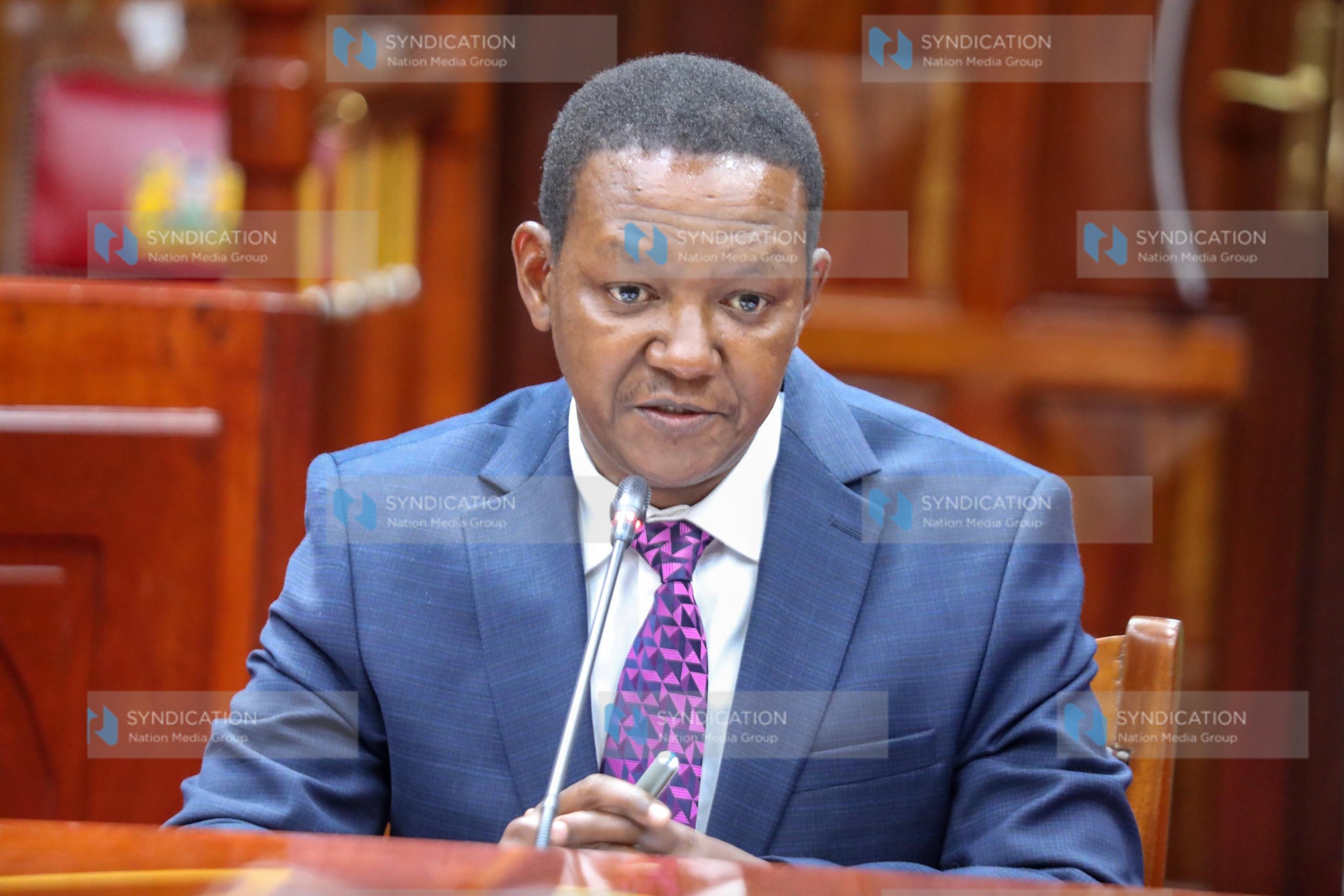 CS Labour Nominee Alfred Mutua