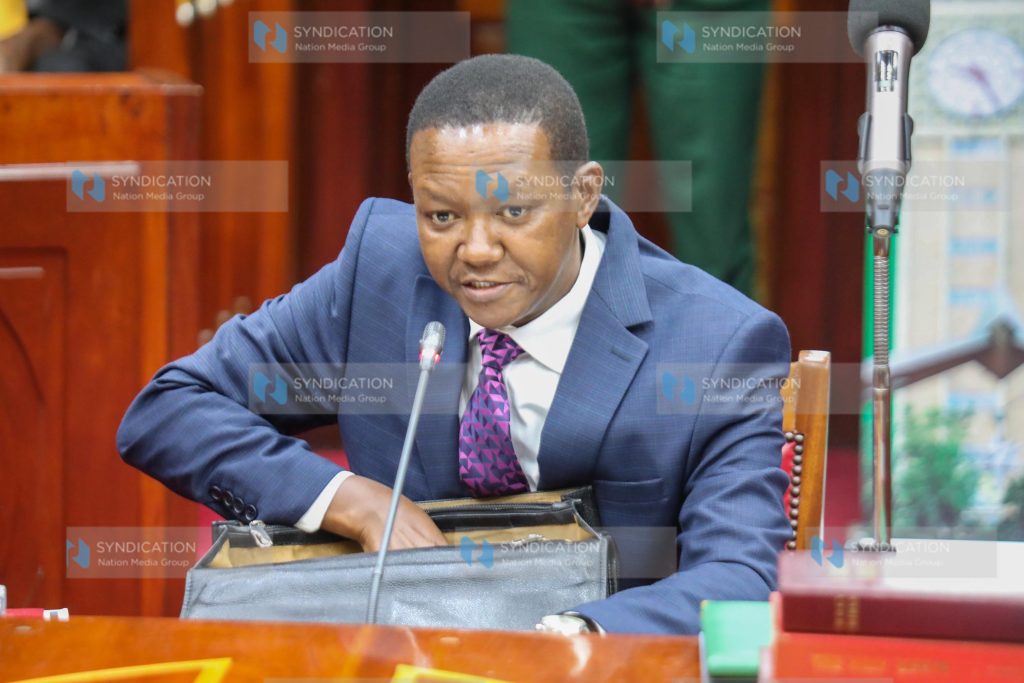 CS Labour Nominee Alfred Mutua
