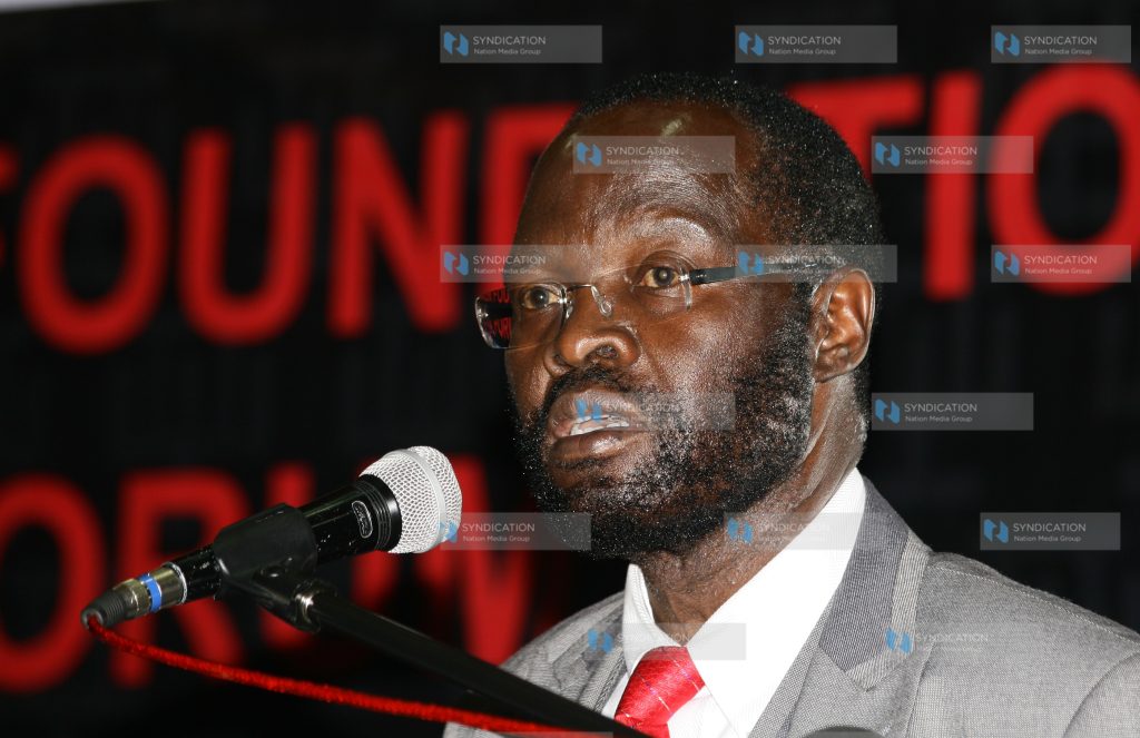 Medical Services Minister Anyang' Nyong'o