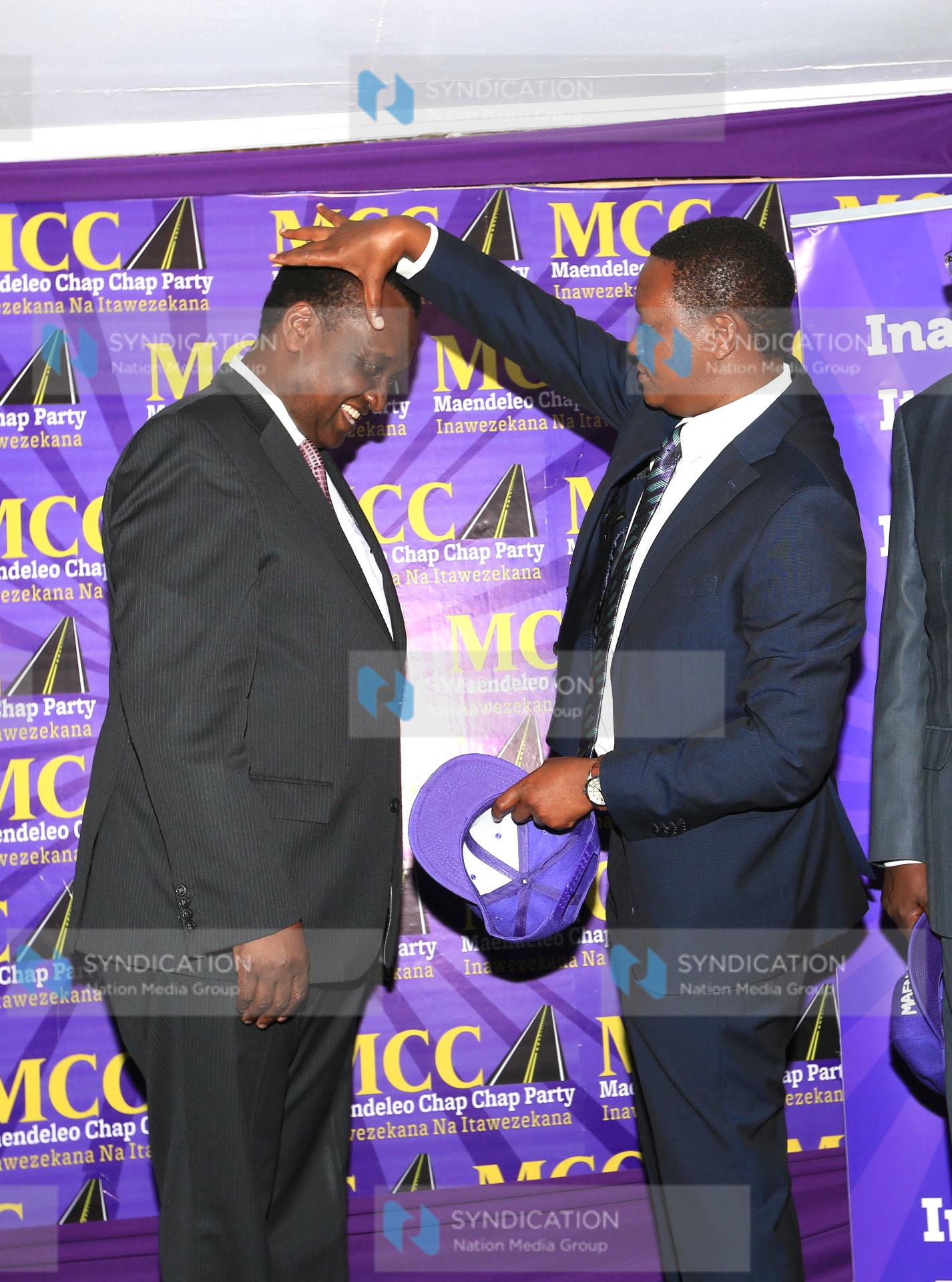 Machakos Governor Dr Alfred Mutuawith Former Imenti Central MP Gitobu Imanyara