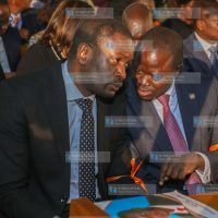 Nairobi Senator Edwin Sifuna and Homa Bay town MP Peter Kaluma