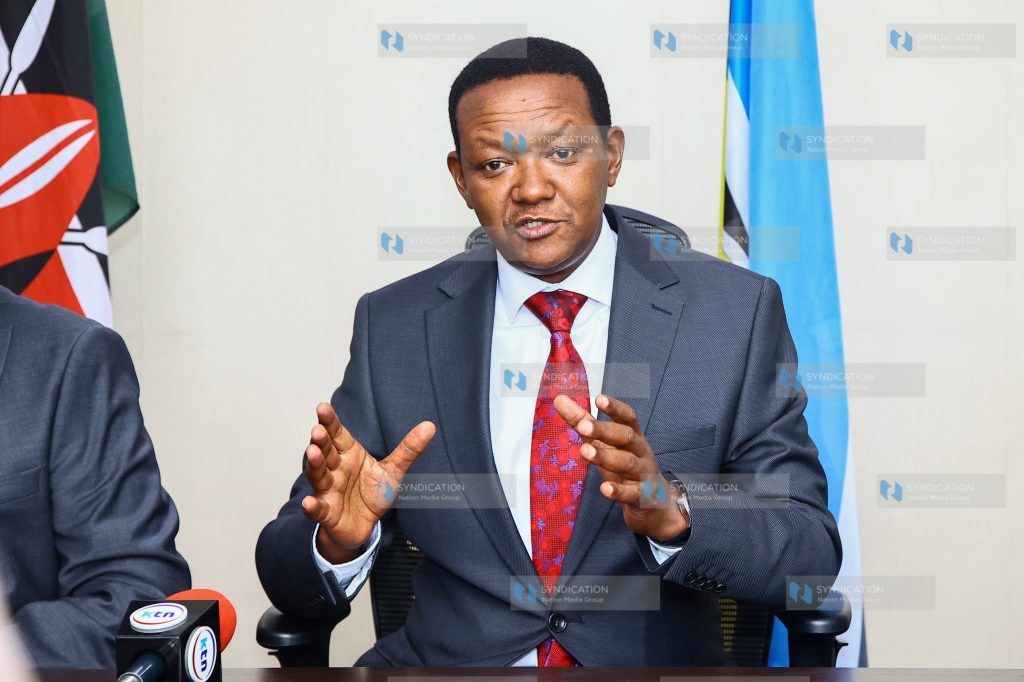 CS for Labour and Social Protection Dr. Alfred Mutua