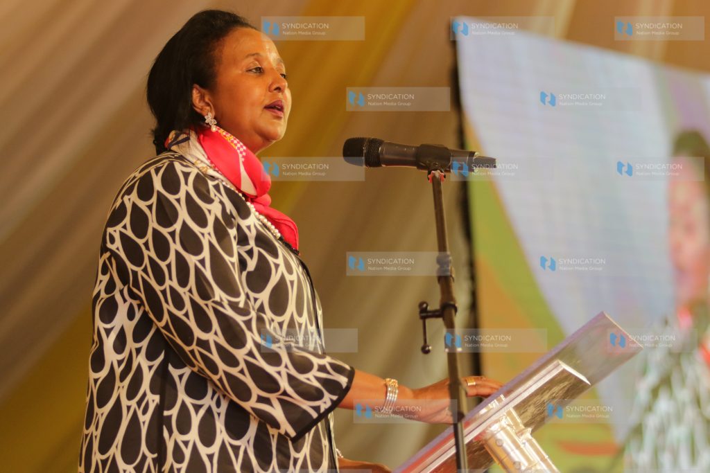 Foreign Affairs CS Amina Mohamed