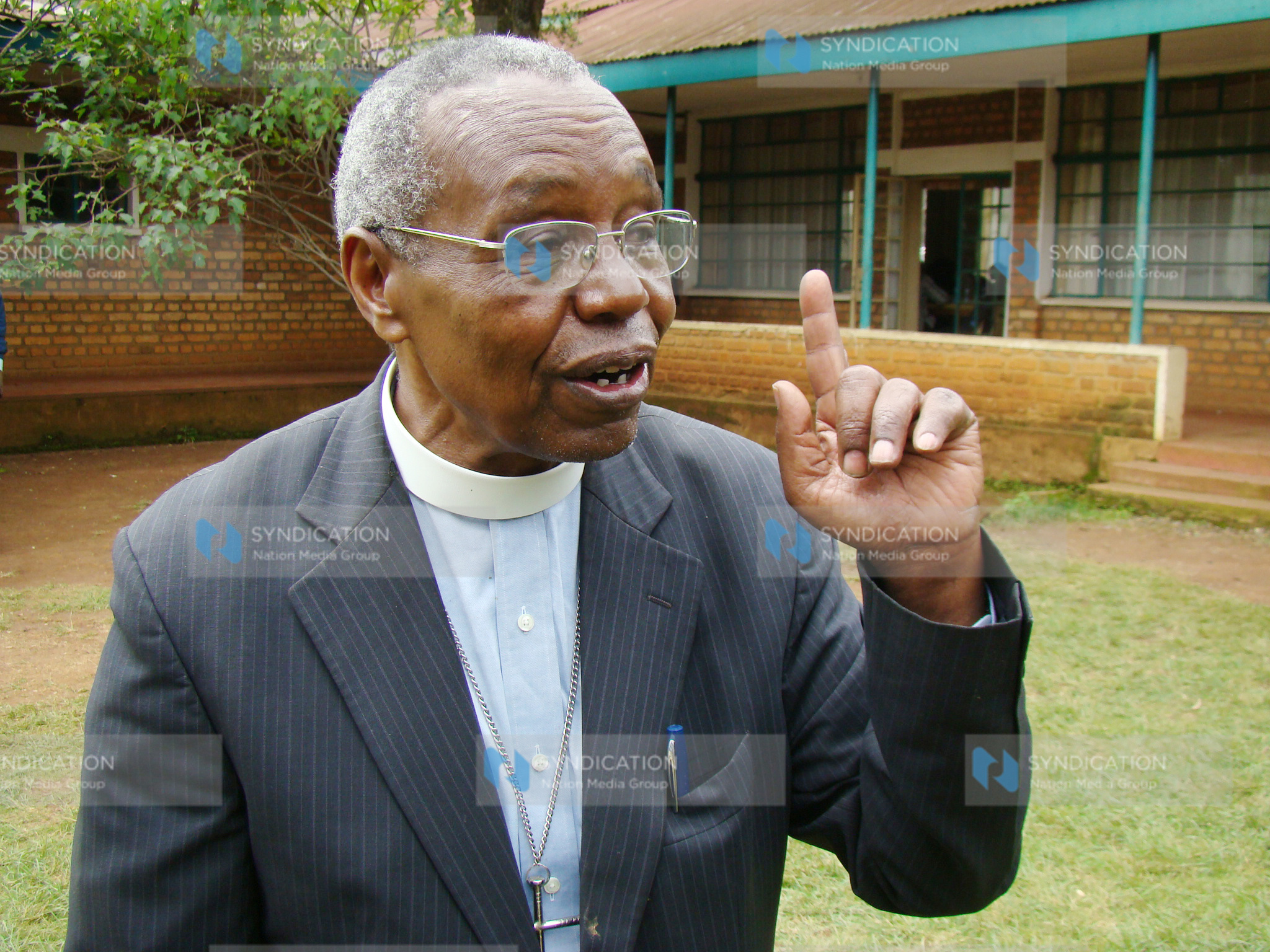 Retired, Rev. Timothy Njoya of the PCEA