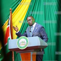 Nairobi County Governor Johnson Sakaja