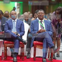 Senate Speaker Amason Kingi and National Assembly Speaker Moses Wetangula