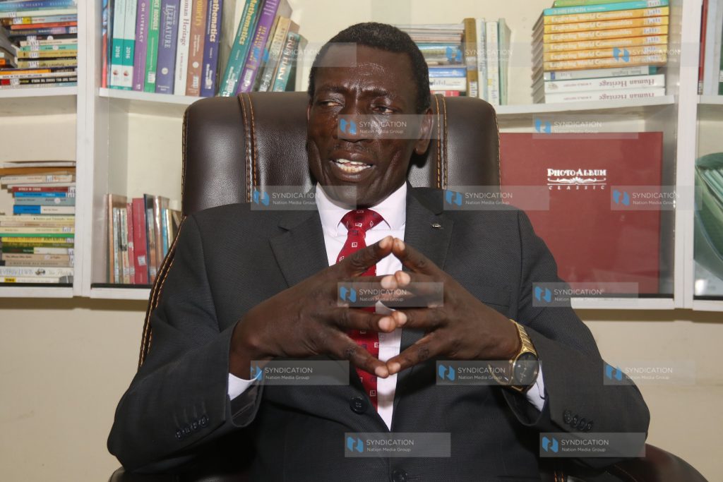 KNUT Secretary General Collins Oyuu