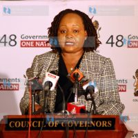 Council of Governors Chair Anne Waiguru