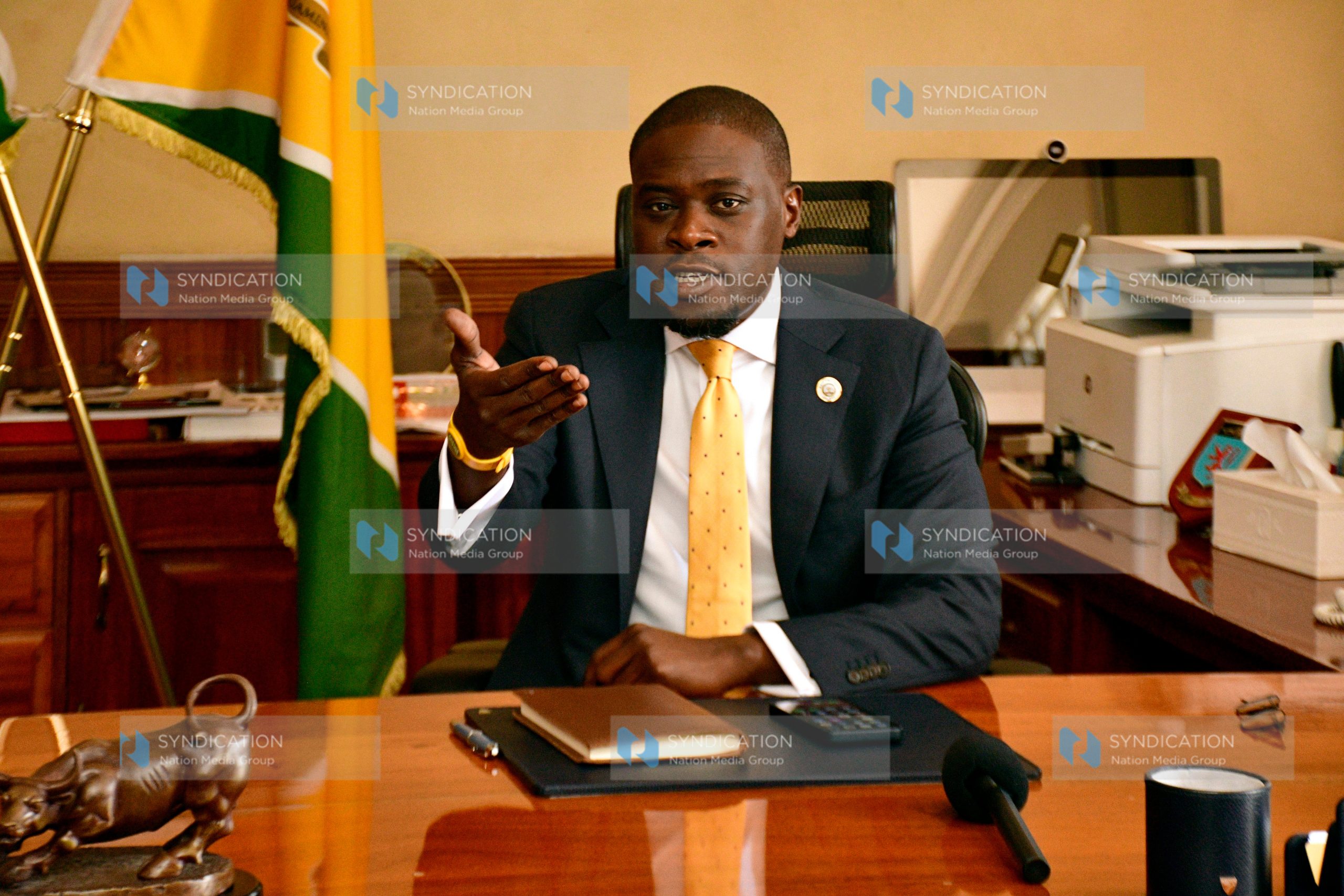 Nairobi County Governor Johnson Sakaja