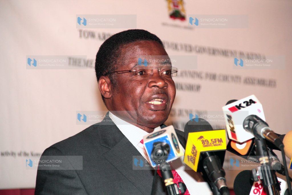 Speaker of the National Assembly Kenneth Marende