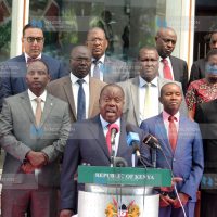Internal Security Cabinet Secretary Fred Matiang'i