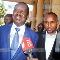 NASA leader Raila Odinga and Suna East MP Junet Mohamed