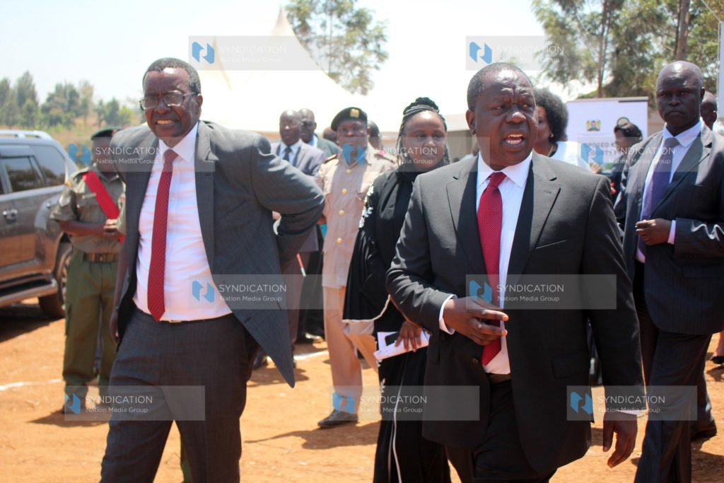 Groundbreaking ceremony of Kahawa Law Courts