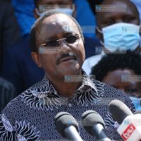 Wiper party leader Kalonzo Musyoka address at Lee funeral home