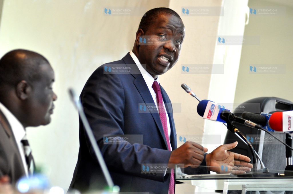 Education Fred Matiang'i gives a speech