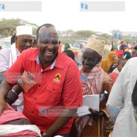 National Assembly Aden Duale addressing supporters