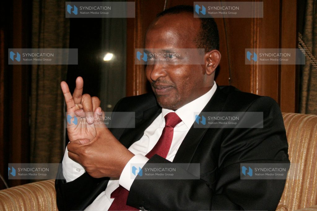 Hon. Aden Duale Member of Parliament for Garissa