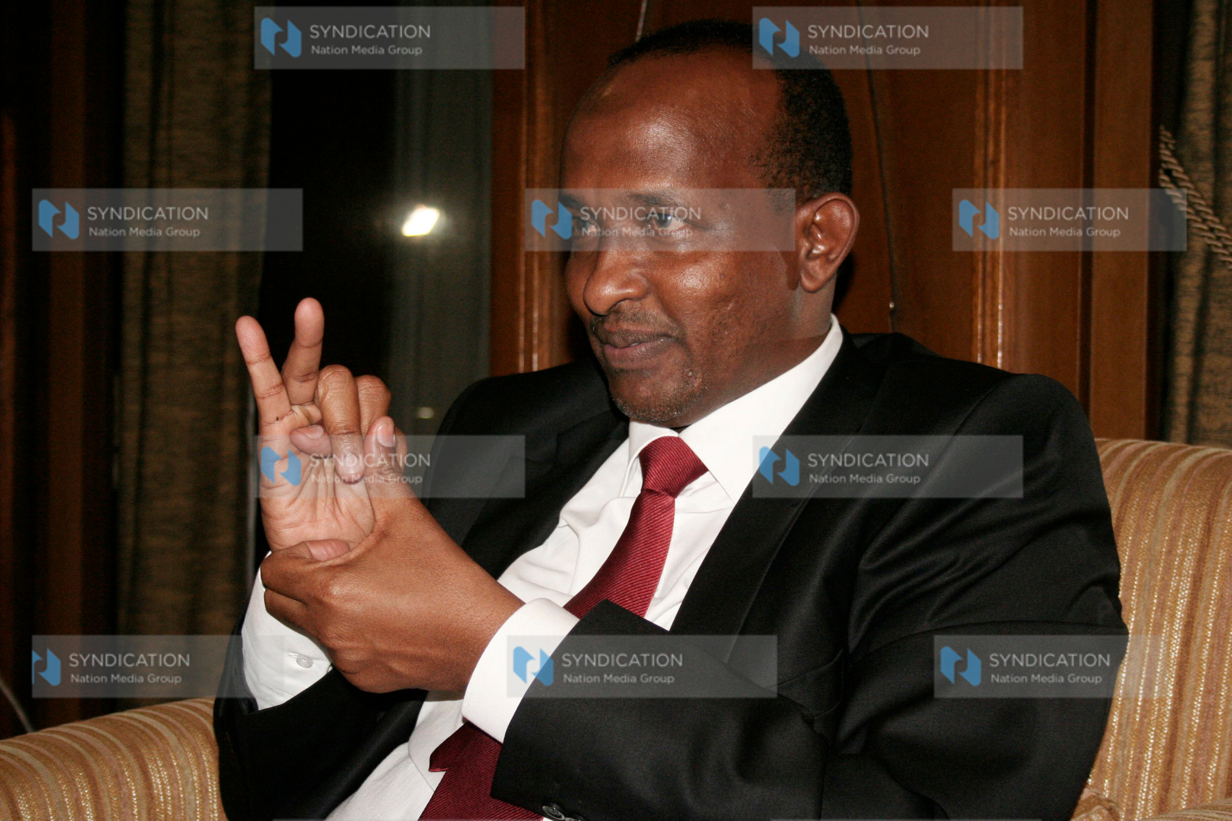 Hon. Aden Duale Member of Parliament for Garissa