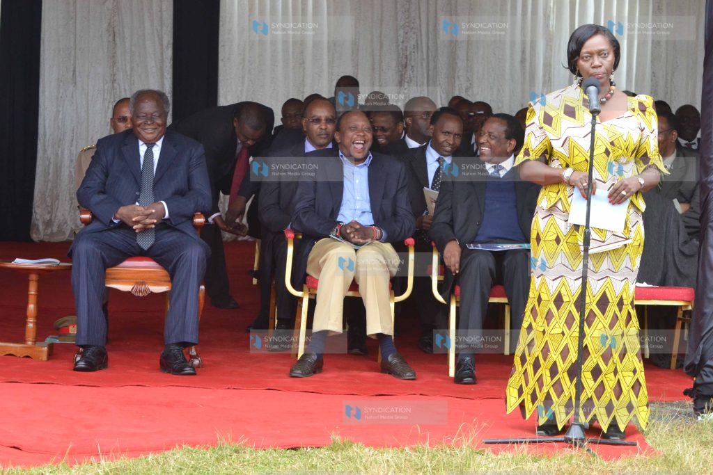 Burial ceremony of the former head of civil service
