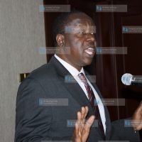 Communication Cabinet Secretary Dr Fred Matiang'i speaks