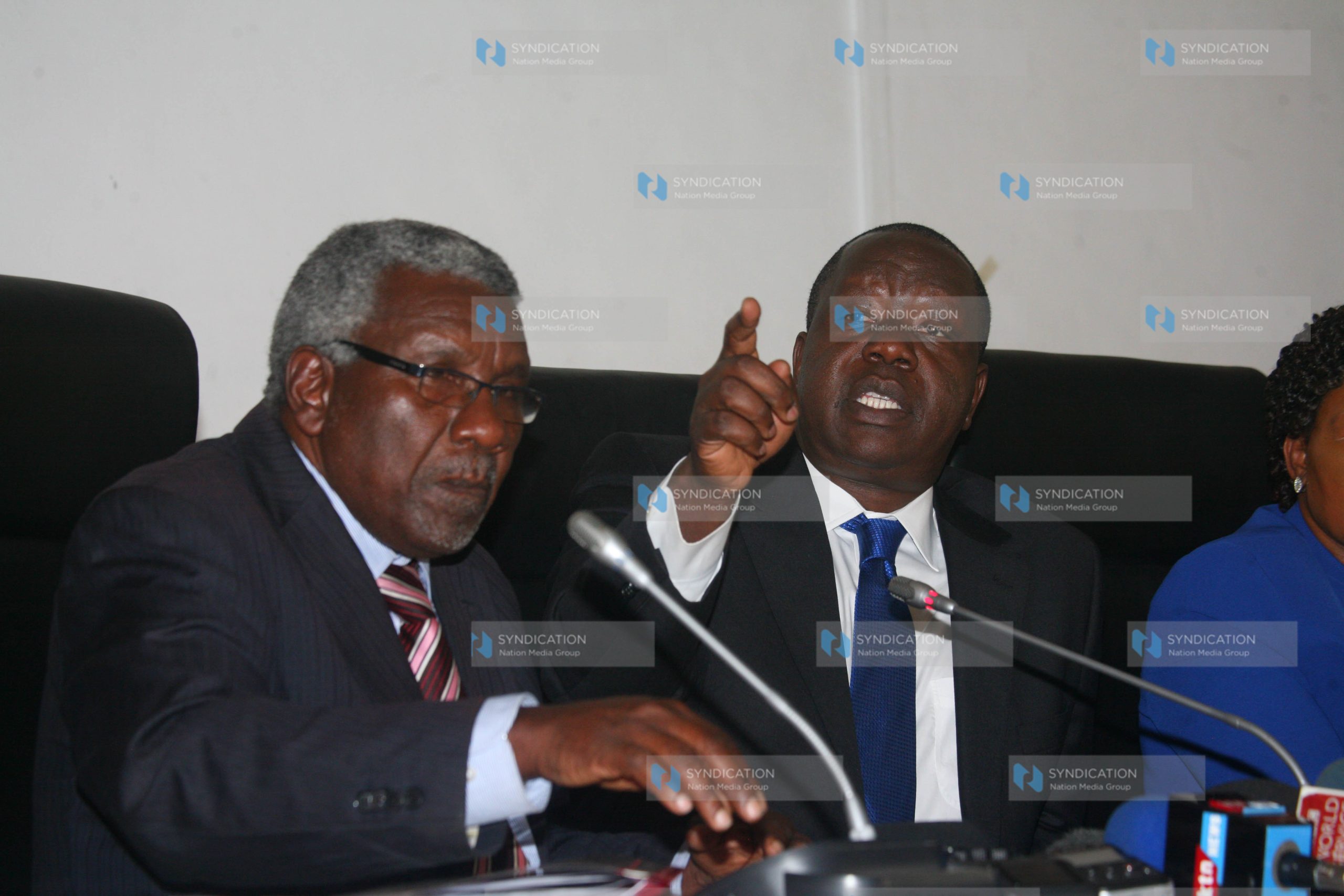 Fred Matiang’i and Prof. Chacha Nyaigotti Chacha