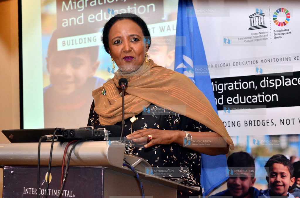 Cabinet Secretary of Education Ambassador Amina Mohamed