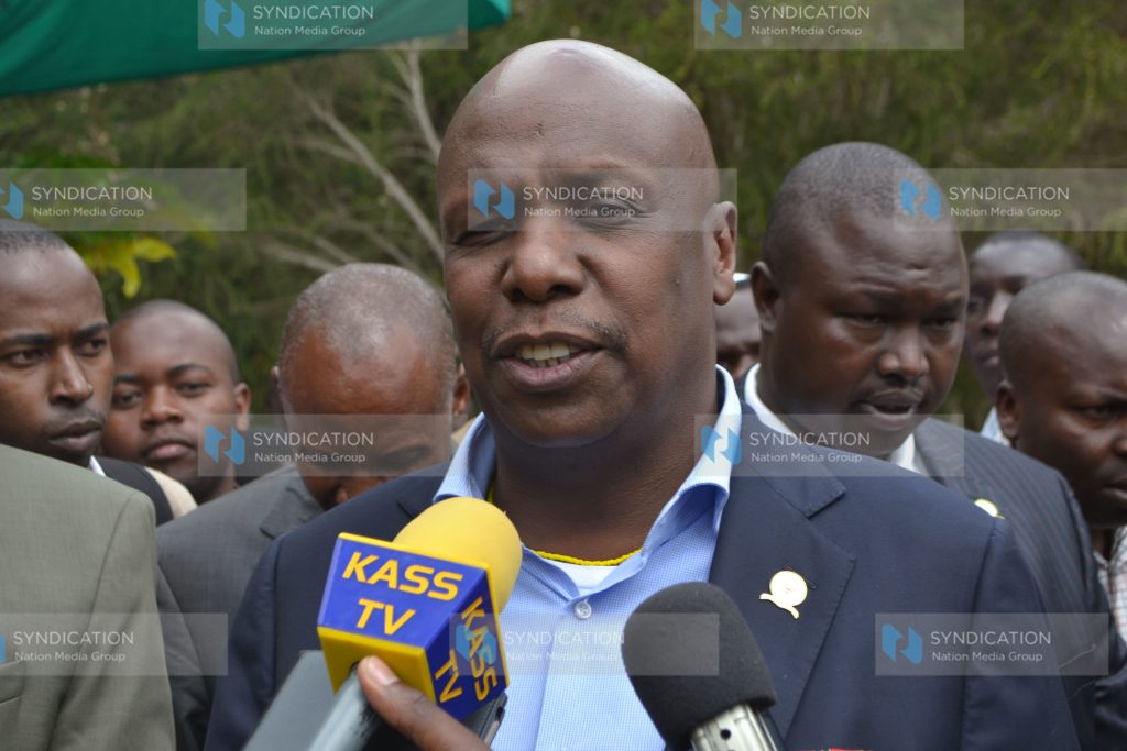 Baringo County Senator Gideon Moi