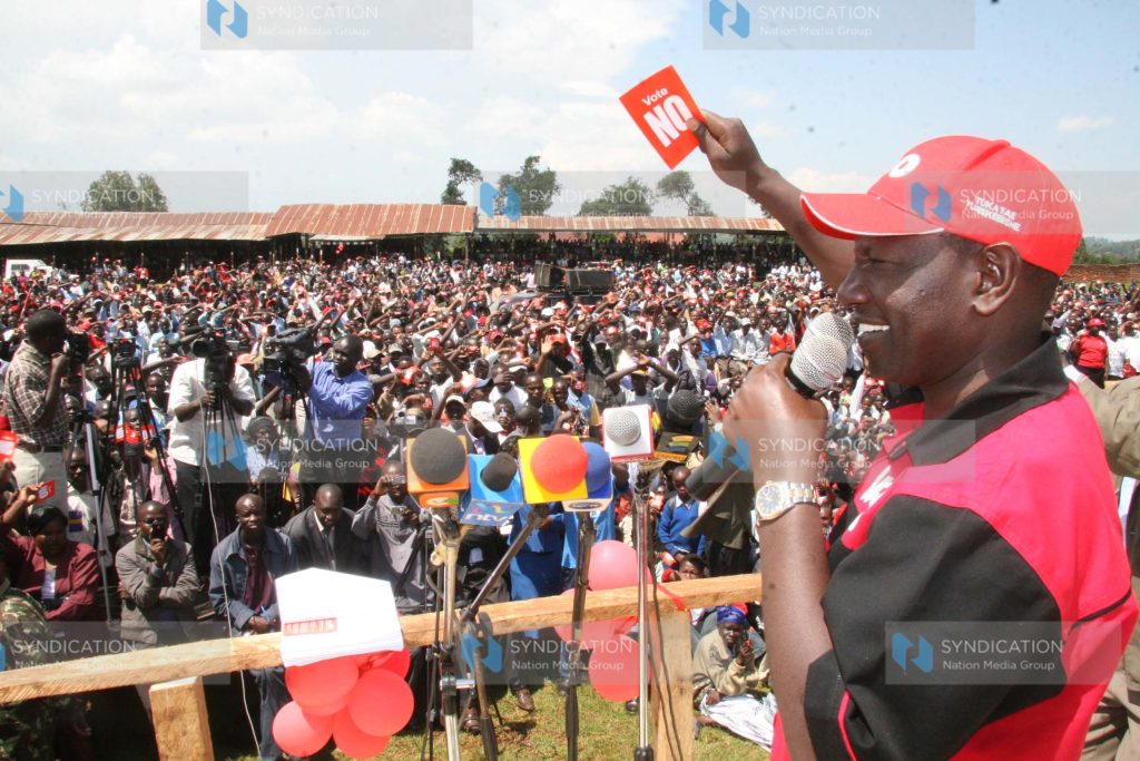 Higher Education Minister William Ruto