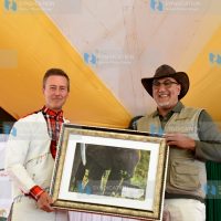 American actor, filmmaker, and producer Edward Norton during a Nairobi National Park event marking his unveiling by CS for Tourism and Wildlife Najib Balala