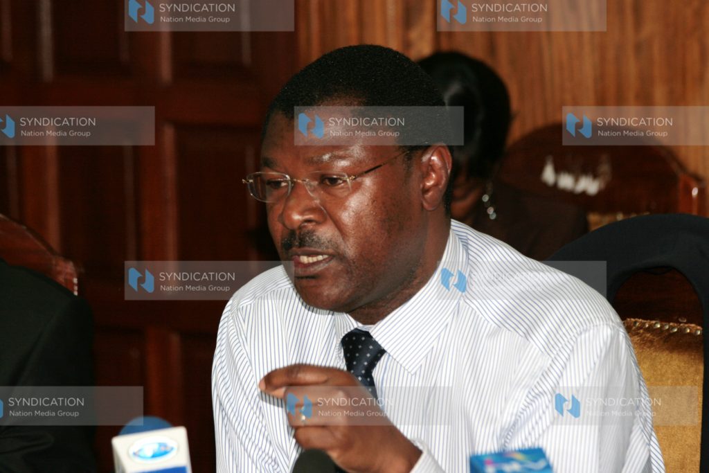 Foreign Affairs Minister Moses Wetangula