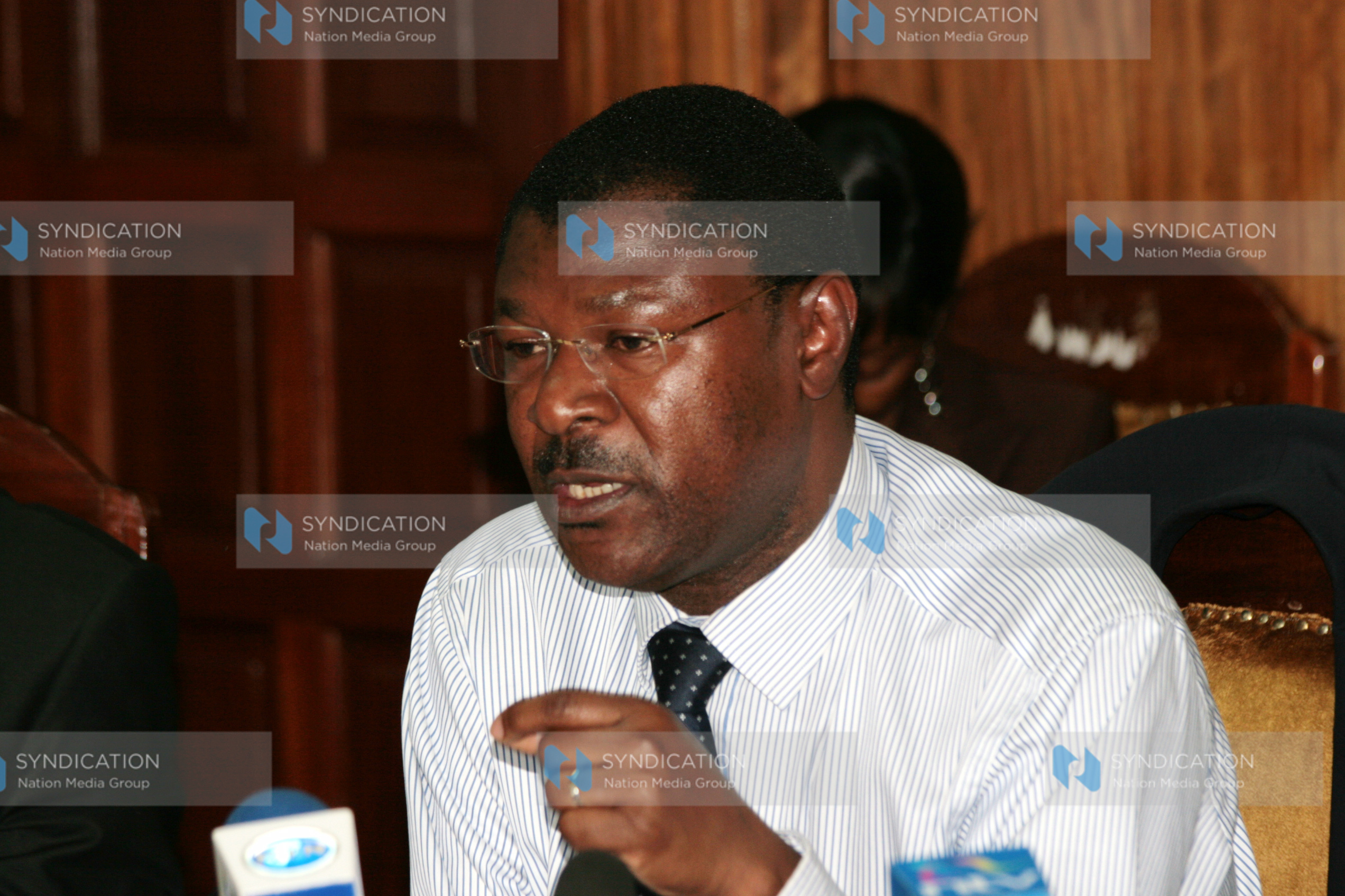 Foreign Affairs Minister Moses Wetangula
