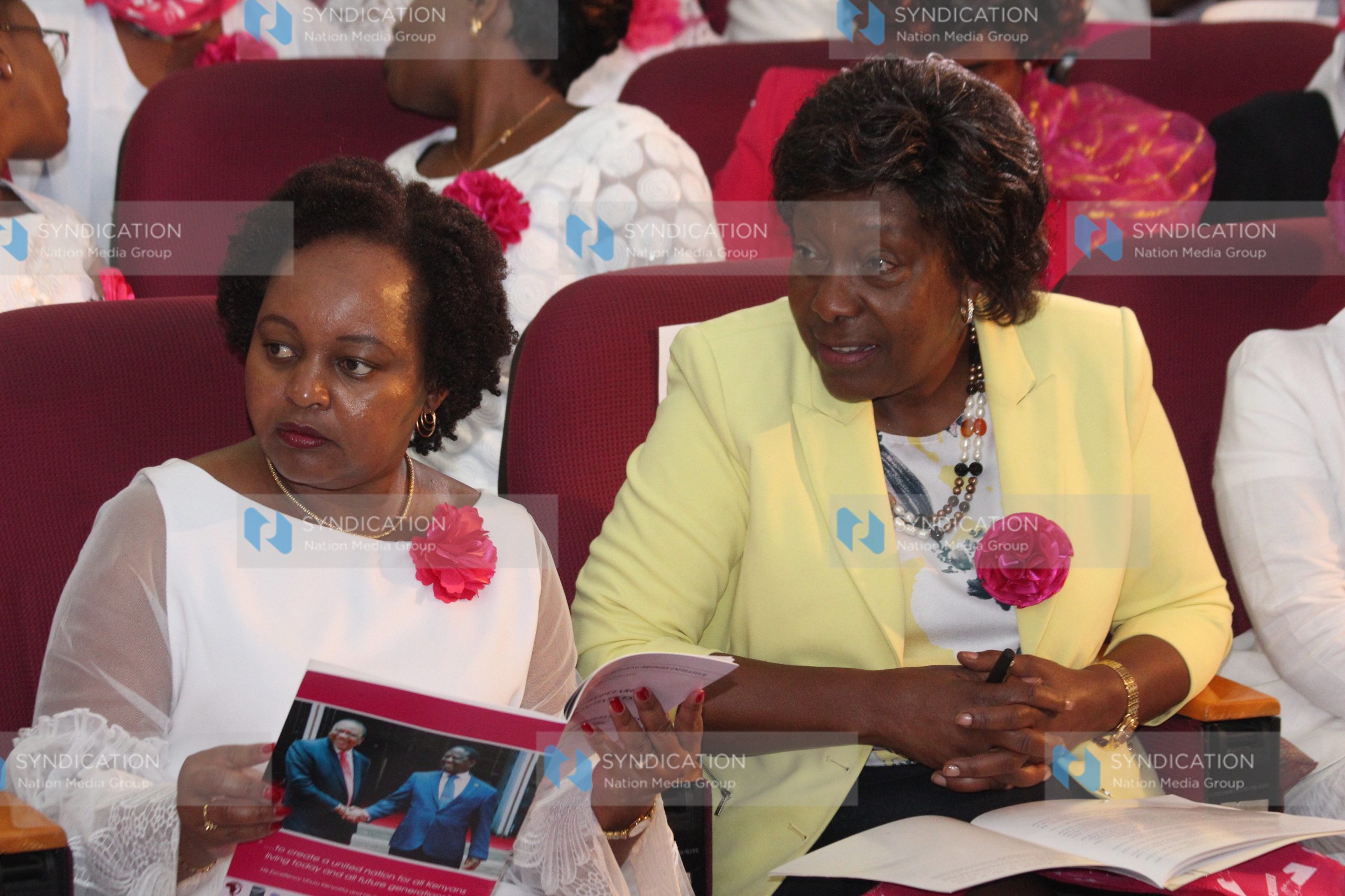 Governors Charity Ngilu (Kitui) and Anne Mumbi Kamotho (Kirinyaga, also known as Anne Waiguru)