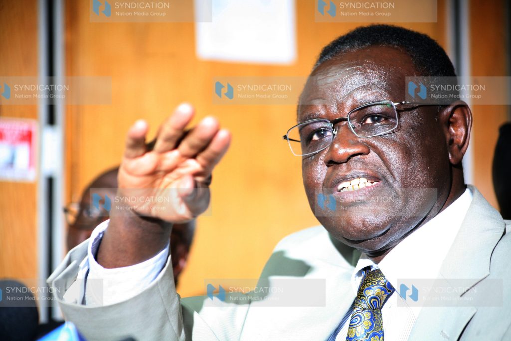 Energy minister Kiraitu Murungi
