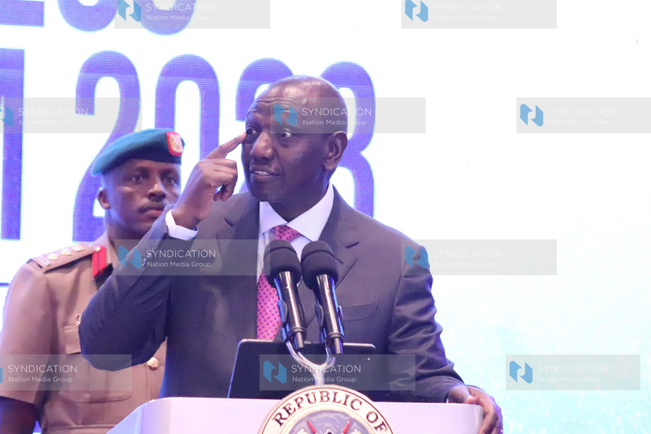 President William Ruto during the EU-Kenya Business Forum