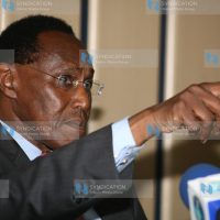 Internal security minister George Saitoti