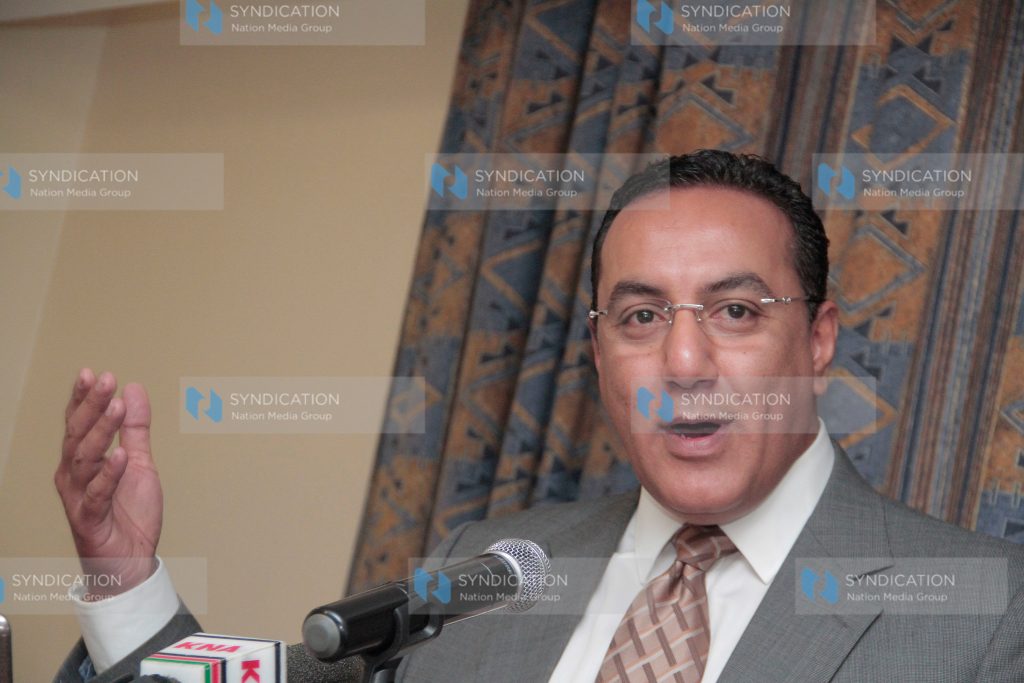 Cabinet Secretary for mining Najib Balala