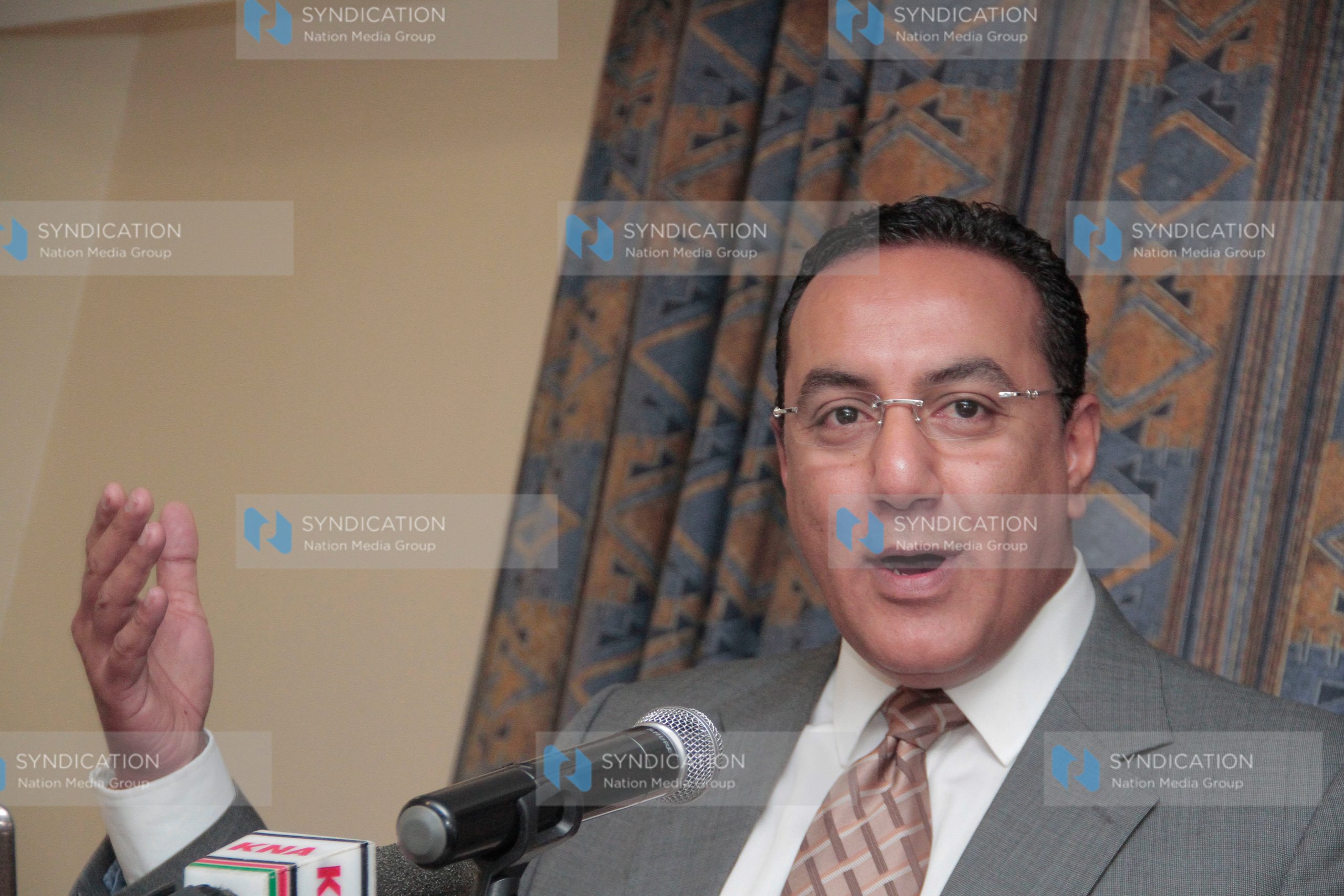 Cabinet Secretary for mining Najib Balala