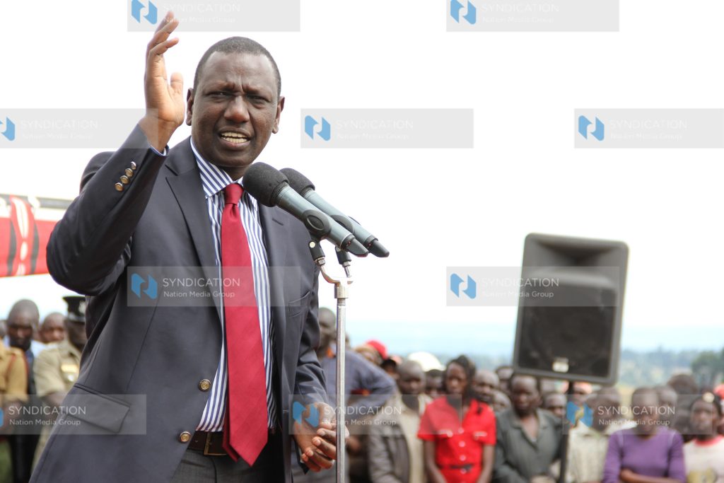 Deputy President William Ruto