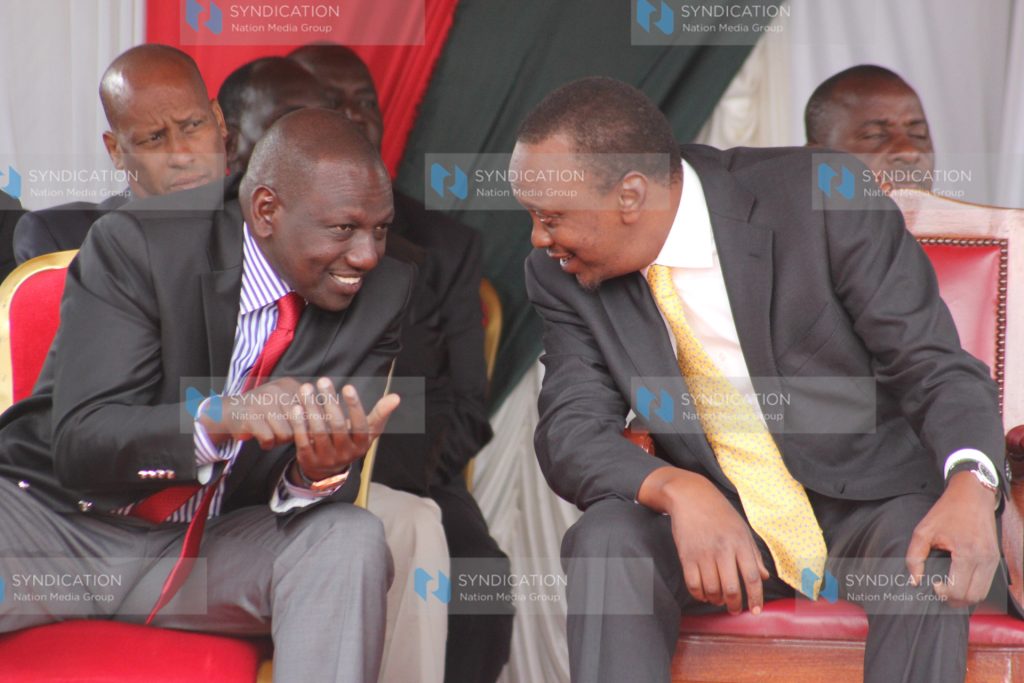 President Uhuru Kenyatta and Deputy President William Ruto