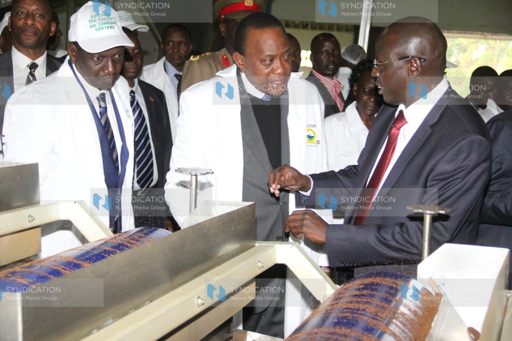 President Uhuru Kenyatta and Deputy President William Ruto