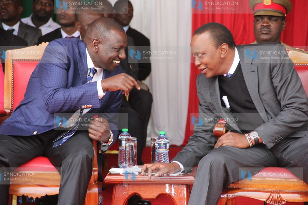 President Uhuru Kenyatta and Deputy President William Ruto