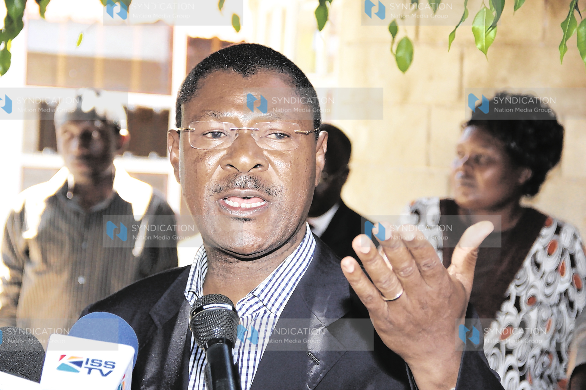 Leader of the Minority in the Senate, Moses Wetangula